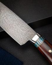 Load image into Gallery viewer, 3600 Layer Folded Forged Damascus Knife
