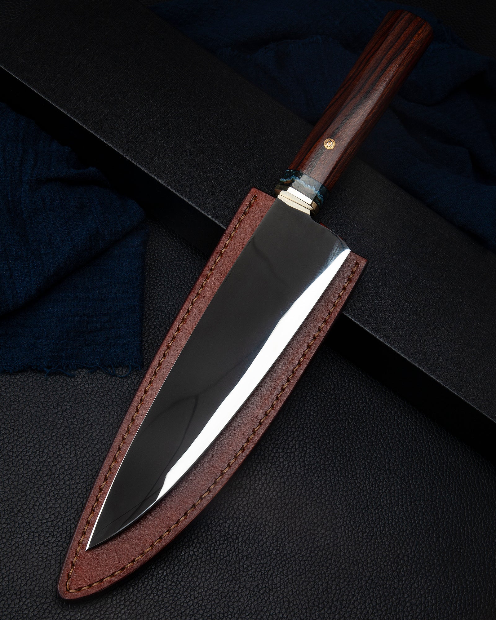 M390 Chef Knife Super Mirror Polished – Xin Cutlery
