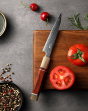 Load image into Gallery viewer, XC107 XinCraft 4.7" Damascus Utility (Mirror Polished)