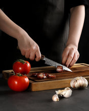 Load image into Gallery viewer, XC107 XinCraft 4.7" Damascus Utility (Mirror Polished)