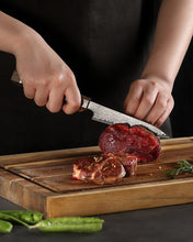 Load image into Gallery viewer, XC108 XinCraft 4.7" Damascus Utility(Acid Etched)