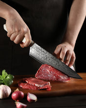 Load image into Gallery viewer, XC127 XinCore 8.5" Damascus Chef Knife