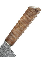 Load image into Gallery viewer, XC128 XinCraft 8" Damascus Nakiri Knife