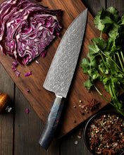 Load image into Gallery viewer, XC131 XinCraft 8" Damascus Chef Knife